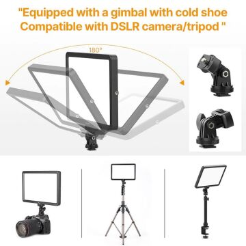 Vijim VL192 Bi-Color 11'' Panel Led Video Işığı