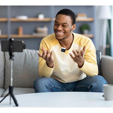 Boya BY-M1LV-D Kompakt Kablosuz Mikrofon Iphone