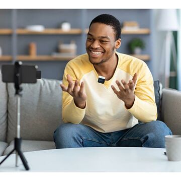 Boya BY-M1LV-D Kompakt Kablosuz Mikrofon Iphone