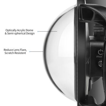 Shoot XTGP548 Gopro Hero 8 Yarı Su Altı Video ve Resim Çekme Aparatı