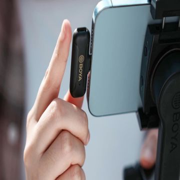 Boya BY-WM3T2-U1 Kablosuz Yaka Mikrofonu - Type-C