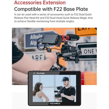 Falcam F22 Monitor Quick Release Monitörler İçin Plate