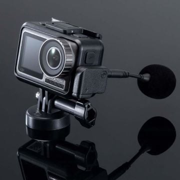 Cynova COA35A DJI Osmo Aksiyon Kamera 3.5mm Mikrofon Adaptörü