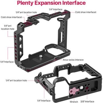 Ulanzi Sony A7M4/A7M3/A7R3 için Camera Cage