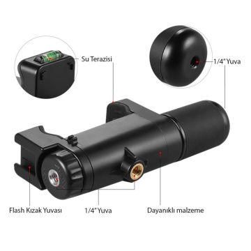 Youtuber Telefon Aksiyon Kamera Çok Amaçlı Monopod