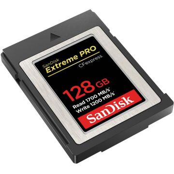 SanDisk Extreme PRO 128GB 1700MB/s CFexpress Type B Hafıza Kartı -SDCFE-128G-GN4NN