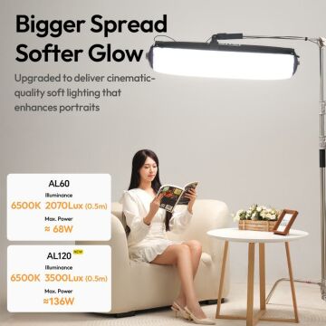Ulanzi AL60 60W Bi-Color LED Air Tube Işık