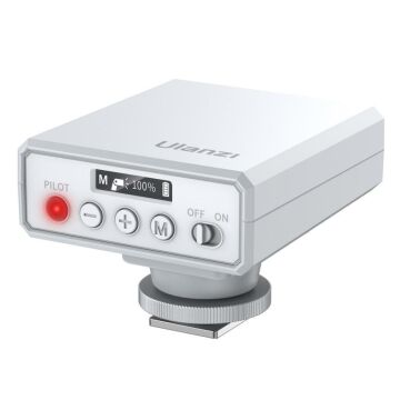 Ulanzi F12-W Şarj Edilebilir Mini Flaş L136 (Beyaz)