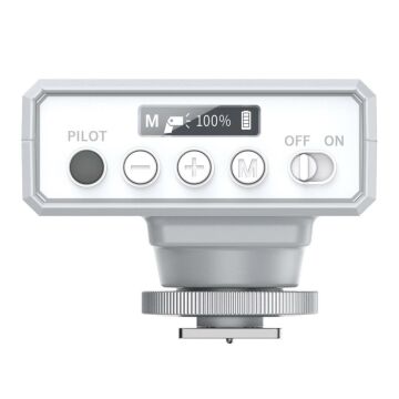 Ulanzi F12-W Şarj Edilebilir Mini Flaş L136 (Beyaz)