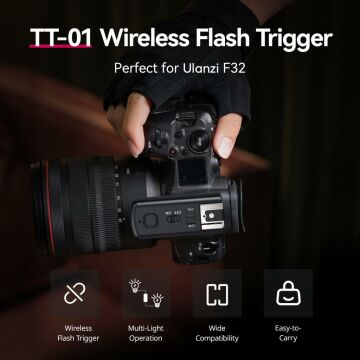 Ulanzi TT-01 Kablosuz Flaş Tetikleyici L002