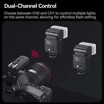 Ulanzi TT-01 Kablosuz Flaş Tetikleyici L002