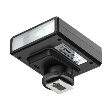 Ulanzi F12-B Şarj Edilebilir Mini Flaş (Siyah)