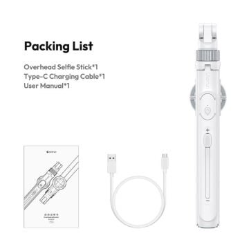 Ulanzi TT88 4'ü 1 Arada MagSafe Uyumlu Selfie Tripod