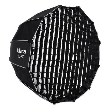 Ulanzi LC-P90 Quick Release Hızlı Kurulum Izgaralı Softbox 90cm