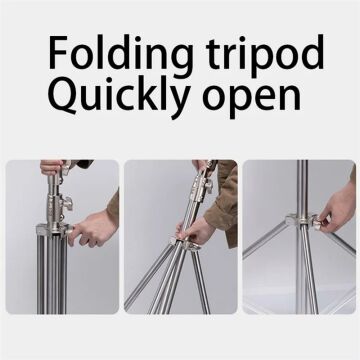 ULANZI LT-J28 50kg Yük Taşıyan Alüminyum Işık Ayağı Tripod