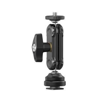 Ulanzi R098 Double Ball Head Magic Arm (1/4''-20 ve Cold Shoe)