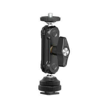 Ulanzi R098 Double Ball Head Magic Arm (1/4''-20 ve Cold Shoe)