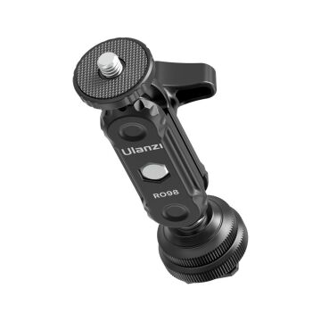 Ulanzi R098 Double Ball Head Magic Arm (1/4''-20 ve Cold Shoe)