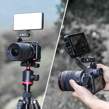 Ulanzi R098 Double Ball Head Magic Arm (1/4''-20 ve Cold Shoe)