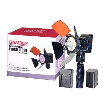 Sanger PRO S5006 6 Led Video Kamera Işığı