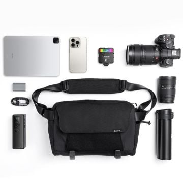 Ulanzi BP11 Crossbody Çarpraz Kamera Omuz Çantası 8L