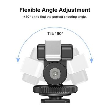 Ulanzi CA22 DJI Osmo Action 3/4 İçin Cold Shoe Adaptörü
