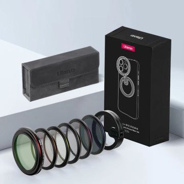 Ulanzi HP-013 Akıllı Telefonlar İçin 52mm MagFilter Manyetik Filtre Seti