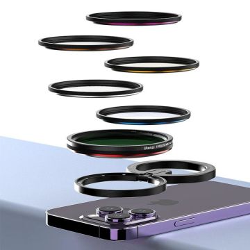 Ulanzi HP-013 Akıllı Telefonlar İçin 52mm MagFilter Manyetik Filtre Seti