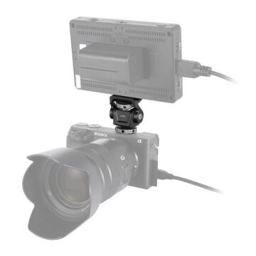 Ulanzi U150 Kamera Üstü Monitör Bağlantı Kafası Ball Head