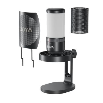 Boya K3 RGB Aydınlatmalı Condenser USB Mikrofon