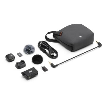 DJI Mic Mini Kablosuz Yaka Mikrofonu (1TX+1RX)