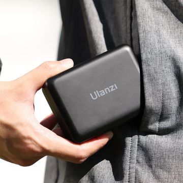 Ulanzi UW-MIC Kablosuz İkili Kayıt Yaka Mikrofonu - Type-C