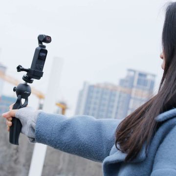 Dji Osmo Pocket e Aksiyon Kamera Aksesuarlarını Bağlama Aparatı