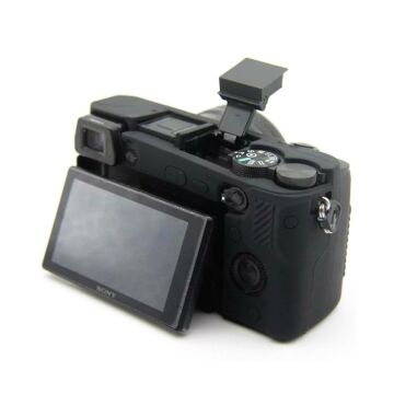 Sanger Silikon Kılıf Sony A6300 Uyumlu Siyah