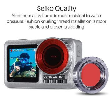 Ulanzi OA-9 Dji Osmo Action Su Altı Filtre Seti