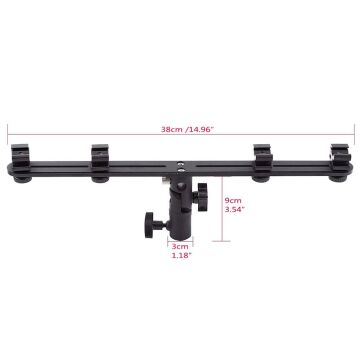 Tepe Flaşları İçin Dörtlü Şemsiye Bağlantı Aksesuarı