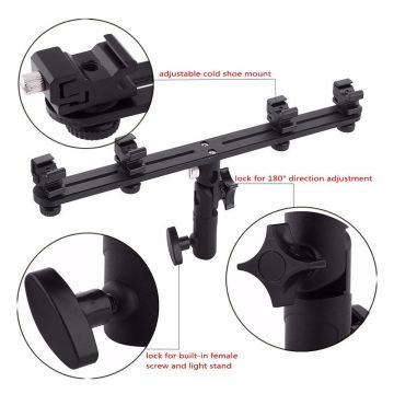 Tepe Flaşları İçin Dörtlü Şemsiye Bağlantı Aksesuarı