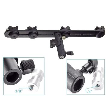 Tepe Flaşları İçin Dörtlü Şemsiye Bağlantı Aksesuarı