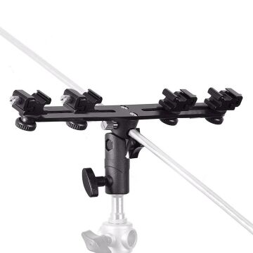 Tepe Flaşları İçin Dörtlü Şemsiye Bağlantı Aksesuarı