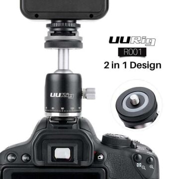 UURig R001 Top Kafa (Ball Head) Tripod Kafa