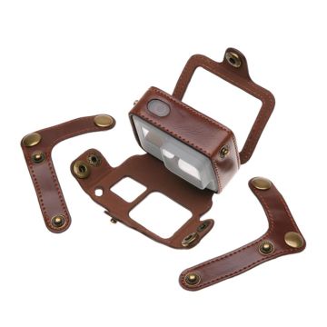 Gopro Hero 5/6/7 Askılı Deri Kılıf