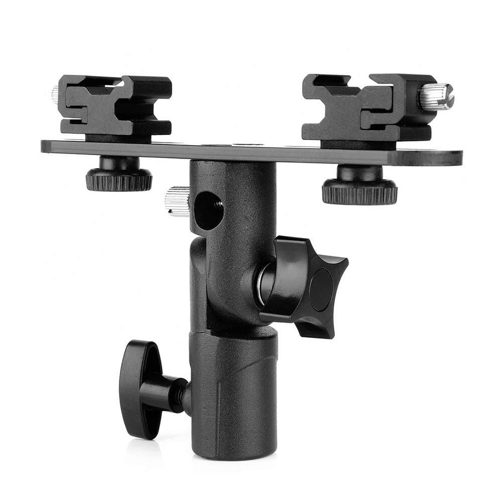 Tepe Flaşları İçin İkili Şemsiye Bağlantı Aksesuarı