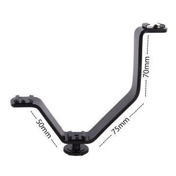 Fotga V49 Üçlü Cold Shoe V Bağlantı Aparatı Büyük