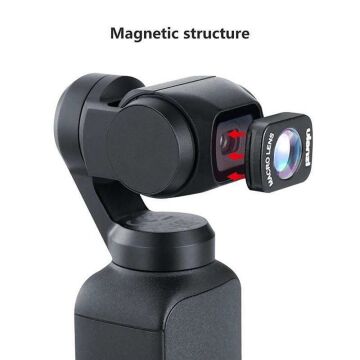 Ulanzi OP-6 Dji Osmo Pocket Manyetik Macro (Yakın Çekim) Lens
