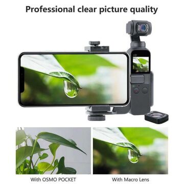 Ulanzi OP-6 Dji Osmo Pocket Manyetik Macro (Yakın Çekim) Lens
