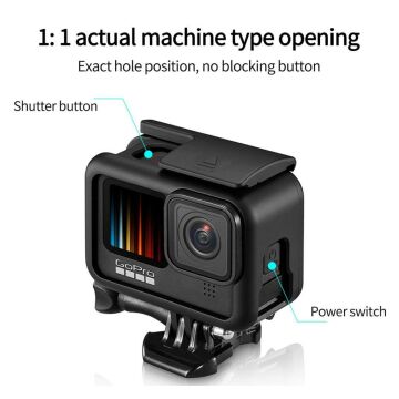 Sanger GO219 Gopro Hero 9/10/11 Black Çerçeve Frame