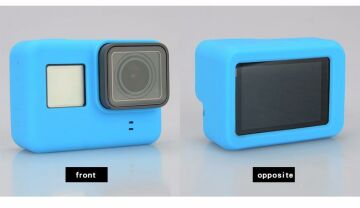 Gopro Hero 5/6/7 Black İçin Mavi Silikon Kılıf