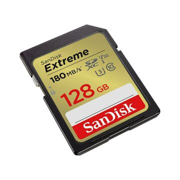 Sandisk Extreme 128GB 180mb/s SDXC Hafıza Kartı