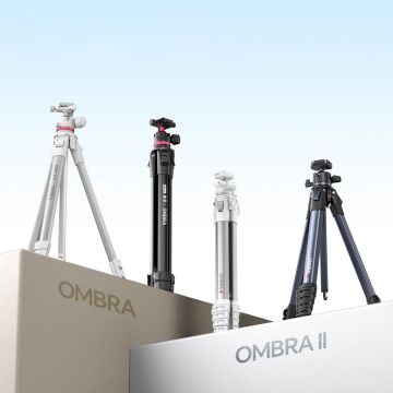 Ulanzi Ombra II Seyahat Fotoğraf Tripodu T155 - Beyaz
