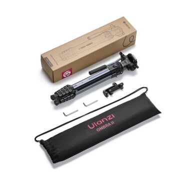 Ulanzi Ombra Video II Seyahat Video Tripodu T154 - Siyah